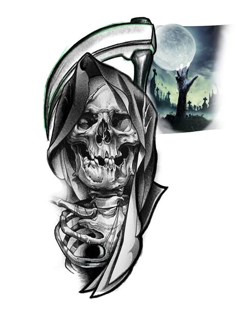 Design Santa Muerte Tattoo: A Guide To Symbolism And Meaning