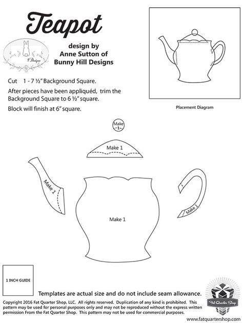 Design A Teapot Template