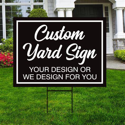 Design A Yard Sign
