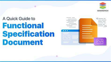 design document vs functional specification