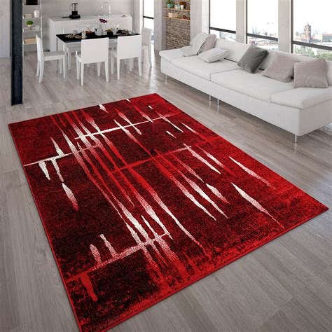 14+ neu Bilder Teppich Rot Shaggy Teppich Hochflor Wohnzimmer