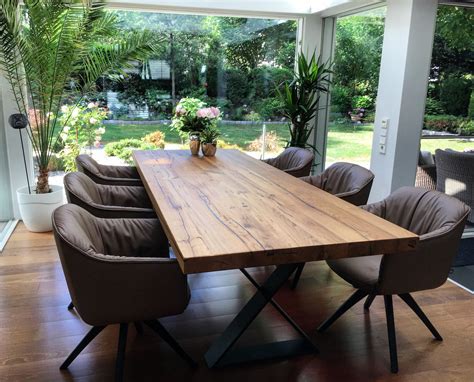 Design Esstisch Eiche massiv nach Maß [HOLZPILOTEN]