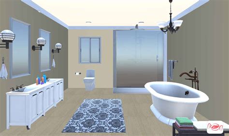 design your own bathroom games