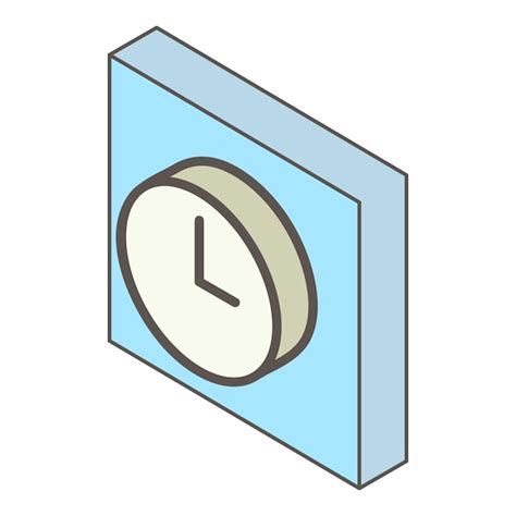Designer Clock Vector