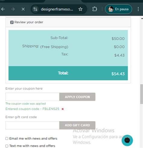 Designer Frames Outlet Coupons