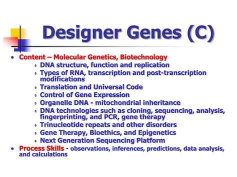 designer genes