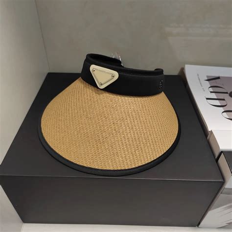 Designer Straw Visor