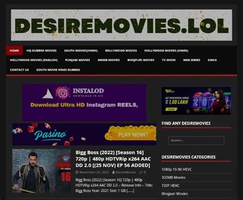 DesireMovies.com: Your Ultimate Destination For Free Movie Downloads