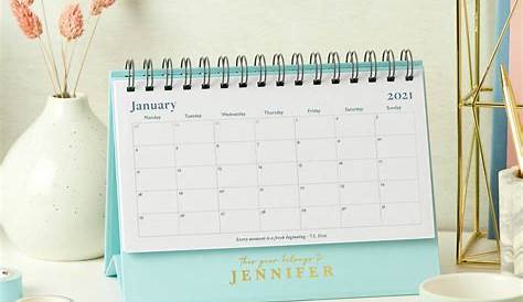Small Desk Calendar 2021 | Free Letter Templates