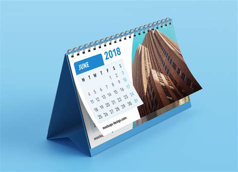 Free Premium Desk / Table Calendar Mockup PSD Good Mockups