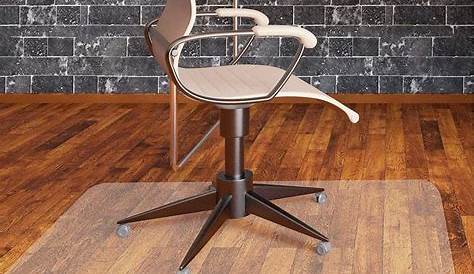 Large Office Chair Mat for Hardwood and Tile Floor 59''×