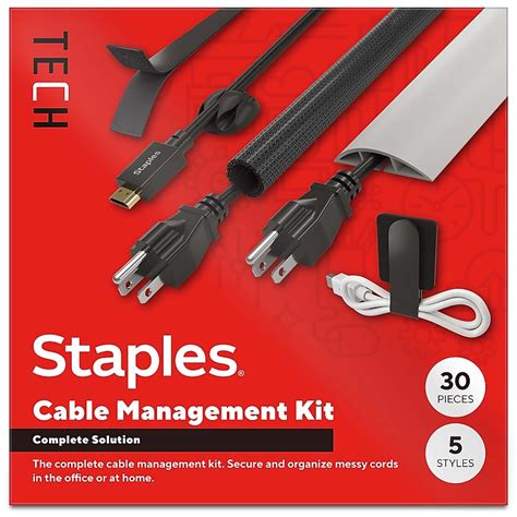 Desk Cable Management Staples