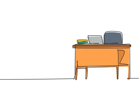 Desk Drawing Cartoon