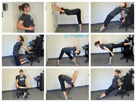 Desk Exercises With Weights