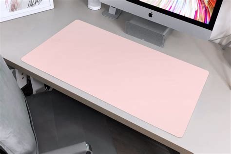 desk mat pink