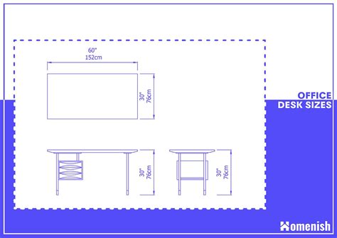Desk Office Size