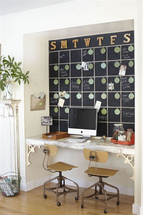 Desk Wall Organization Ideas