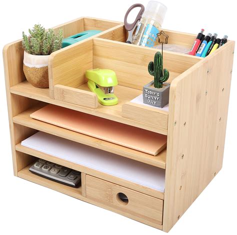 Desk With Storage Unit