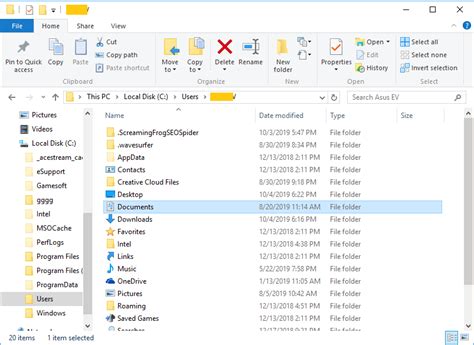 desktop folder is missing in windows 10
