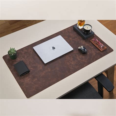 Desktop Mat Leather