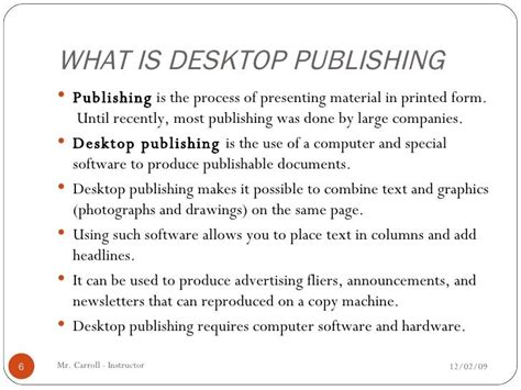 desktop publishing meaning in tamil with example