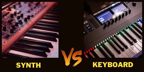 Desktop Synth Vs Keyboard