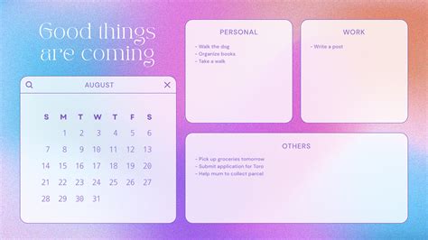Desktop To Do List