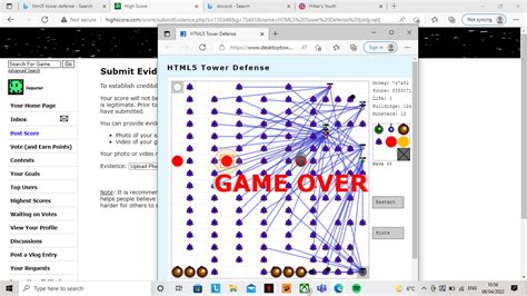 Desktop Tower Defense Html5