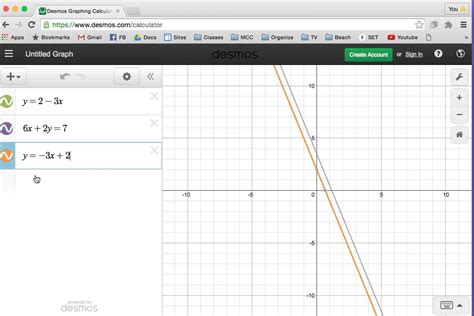 Desmos Calculator Equation