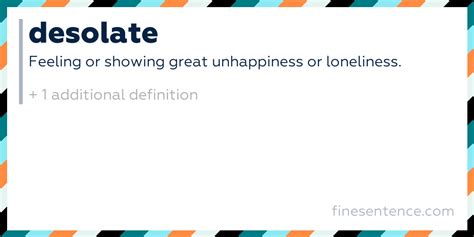 Desolate