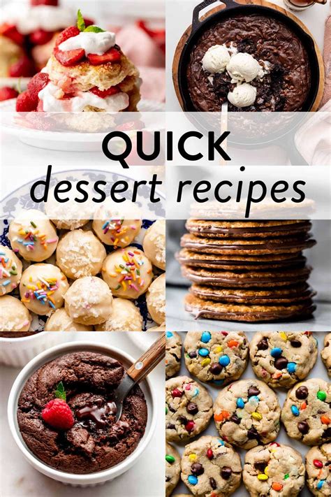 Dessert Baking Recipes
