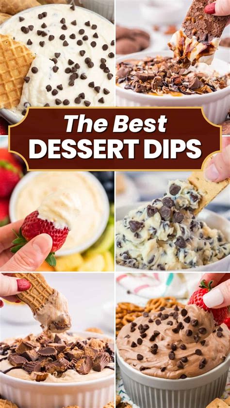 Dessert Party Dips