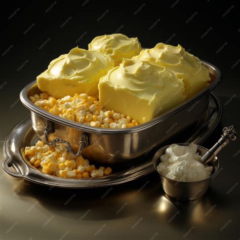 Dessert With Corn Kernels