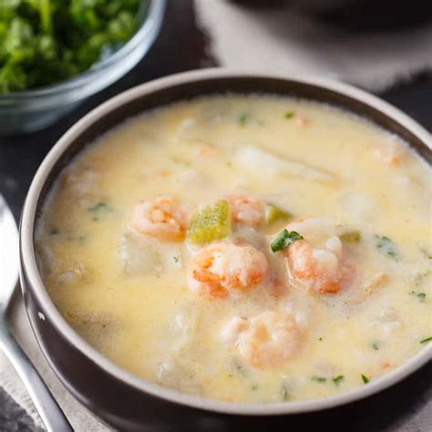 Dessert with leftover shrimp