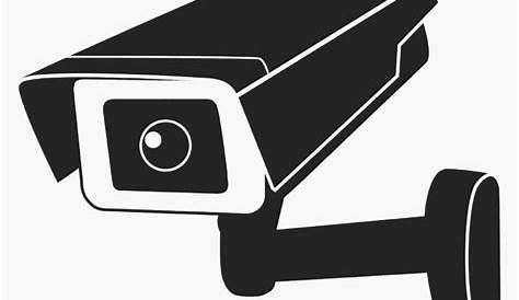 illustration vectorielle de caméra de surveillance vidéo