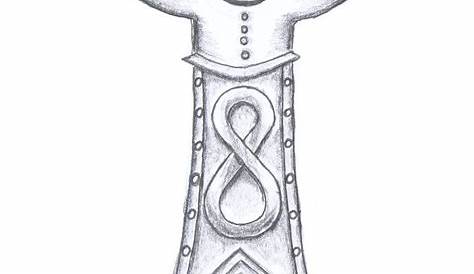 68 Tatouages du Mjolnir, le marteau du dieu Thor (Et leur