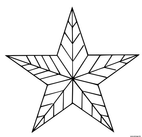 dessin d'étoile de noël