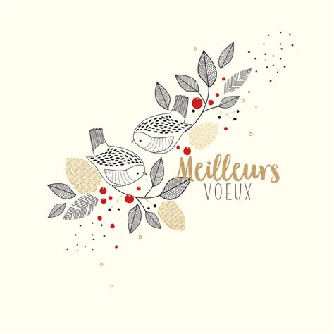 Carte voeux nouvelle année Cécile Drevon "Bonne année" Editions Côté