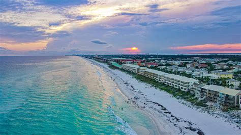 Destin, Florida playa y horizonte