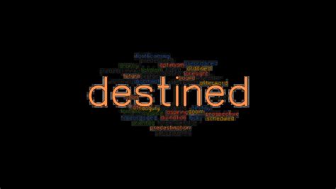 destined meaning in english synonyms