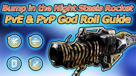 Destiny 2 Bump in the Night God Roll for PvE and PvP GameSkinny