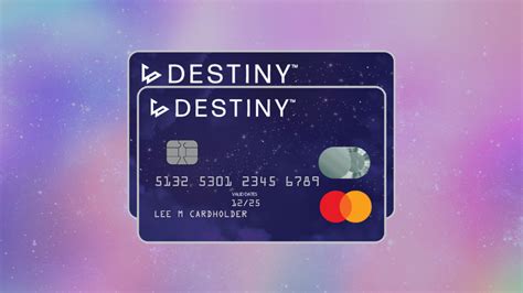 destiny master credit card application