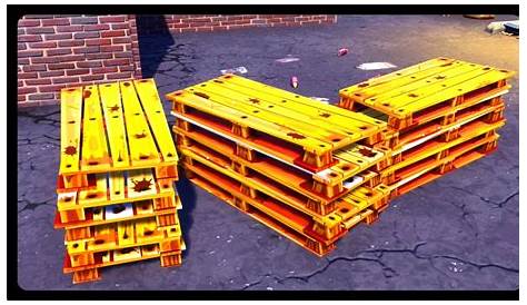 Destroy Wooden Pallets Fortnite Chairs, Utility Poles,