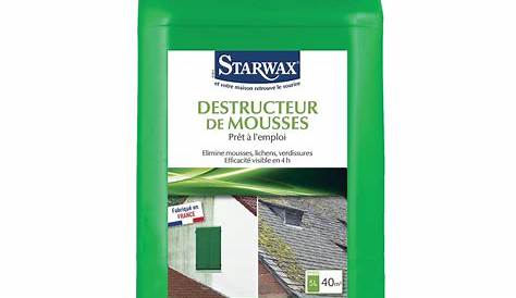 Destructeurs de mousses Starwax, produits d’entretien maison