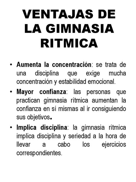 desventajas de la gimnasia