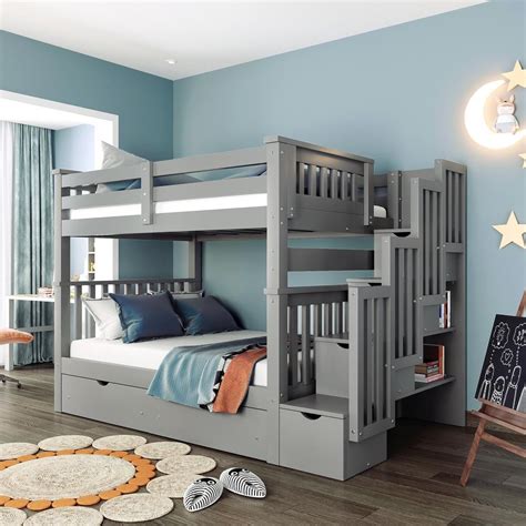 Detachable Full Bunk Beds