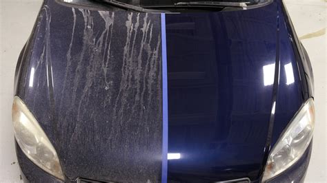 Car wash before and after