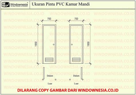 detail pintu kamar mandi