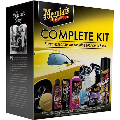 detailing kit for car