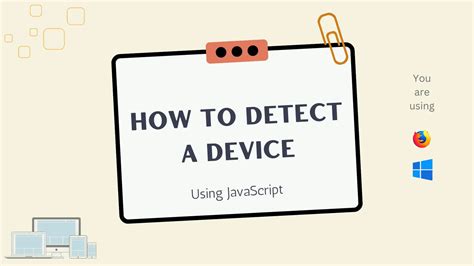 Detect Device In Js